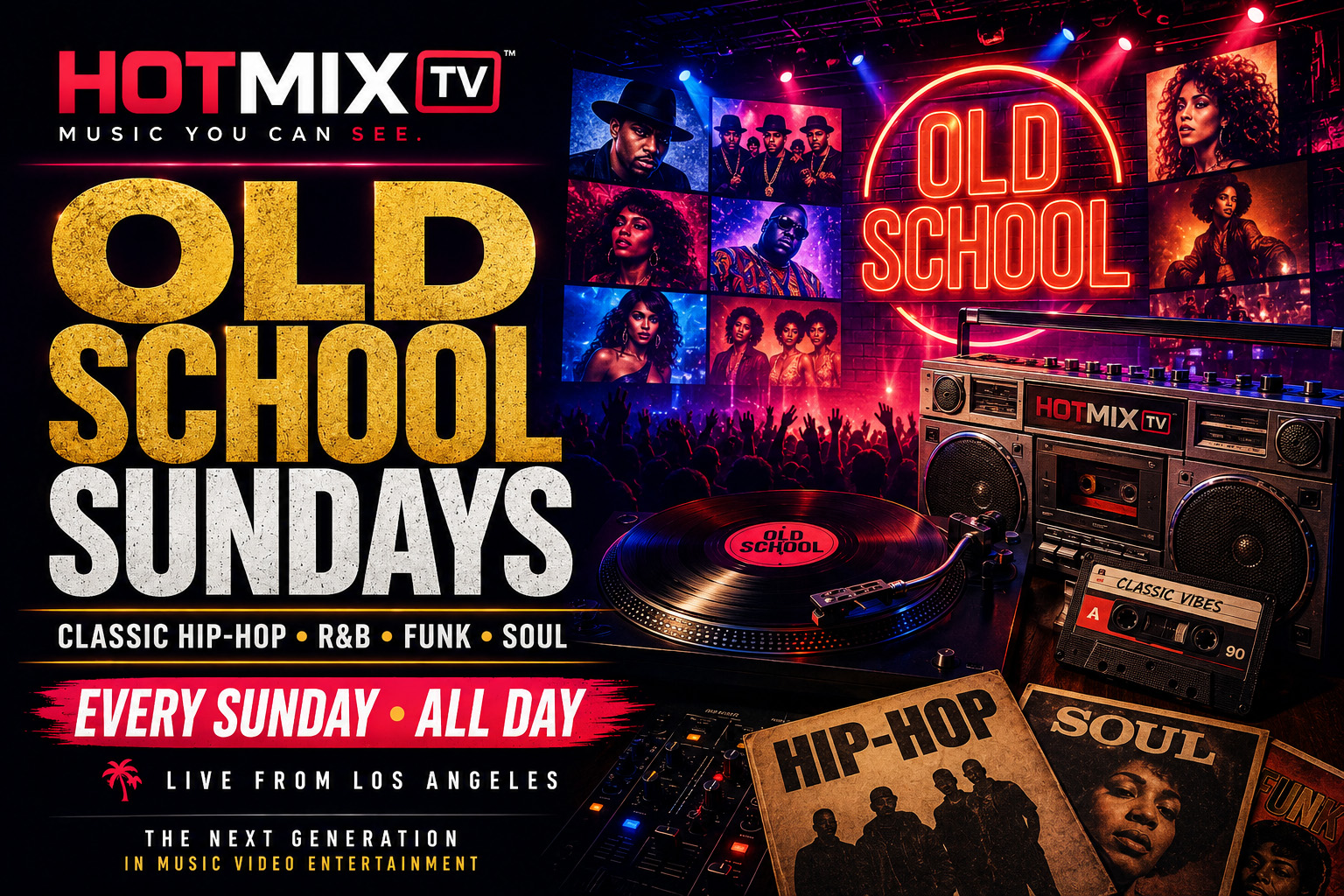 Old School Sundays on Hotmix TV